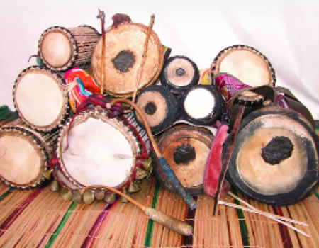 types of yoruba drum